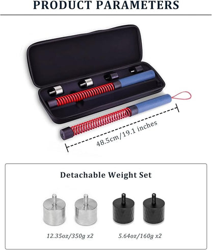 Ropeless Battle Rope - Adjustable Weight, Portable & Durable Strength Trainer for Home Gym & Outdoor Use, Ideal for Athletes, Boxers & Fitness Beginners