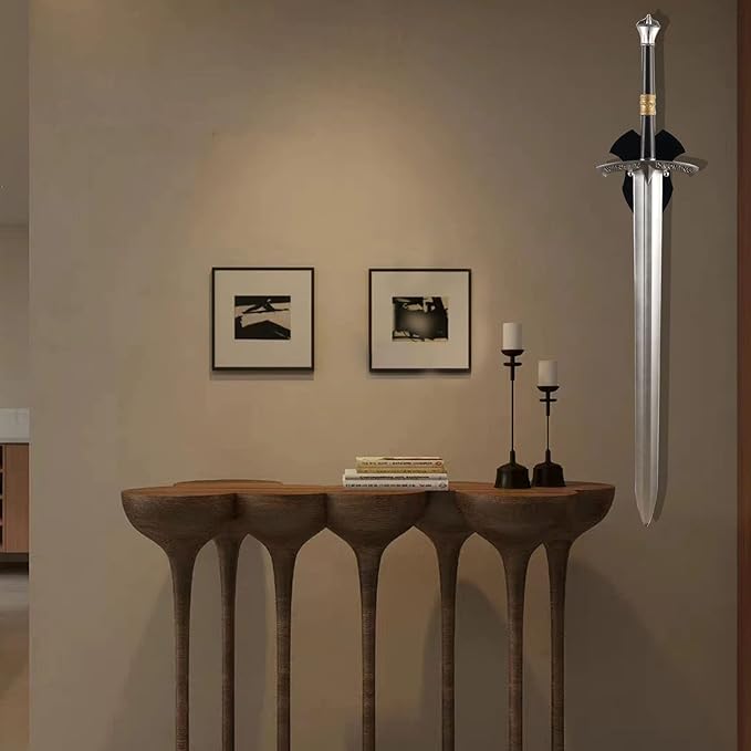 Sword Holder, Sword Wall Mount, Axe Holder, Vertical Display and Decoration