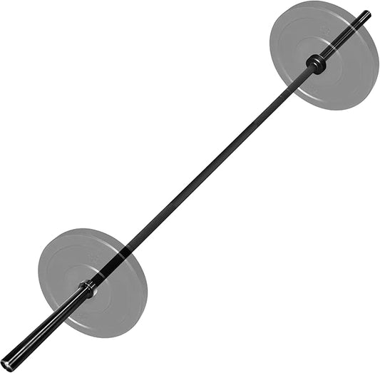 Tribe WOD Olympus Barbell Bar & Weight Bar - Durable, Bend-proof for Men and Women, Multipurpose Cerakote Weightlifting and Powerlifting Barbell for Home and Gym - Maximum Training Adaptability