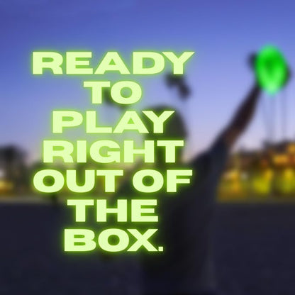 LIGHTRO - Soft Foam Glow in The Dark Football - 8" Youth Size - Super Bright LEDs - Batteries Included - LED Football - for Kids 6 7 8 9 10 11 12 - Light Up Gift for Birthdays - Kids & Boys