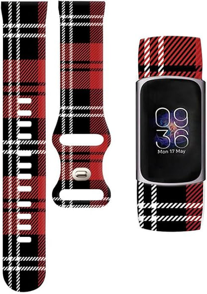 Sport Bands Compatible with Charge 6 /Charge 5 for Women Men,Soft Waterproof Replacement Straps Wristbands for Charge Advanced Fitness Tracker