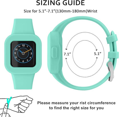 Meliya Silicone Band for Garmin Vivofit Jr 3 Bands, Soft Silicone Replacement Wristband Adjustable Sport Straps for Garmin Vivofit jr. 3