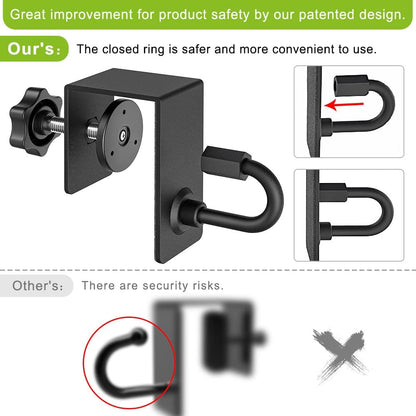 Kipika Door Anchor for Resistance Bands, Heavy Duty Door Anchor Attachment, Workout Door Mount