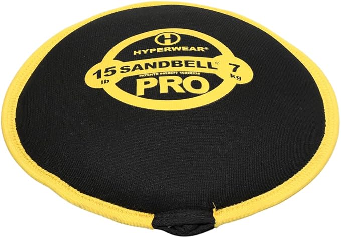 Hyperwear SandBell PRO Workout Sandbag Kettlebell Ships Pre-Filled Sizes 6-70 lbs