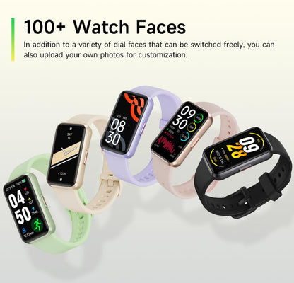 USMECBL Fitness Trackers,Heart Rate Blood Oxygen Sleep Monitor,1.47‘’ OLED Display,Calorie