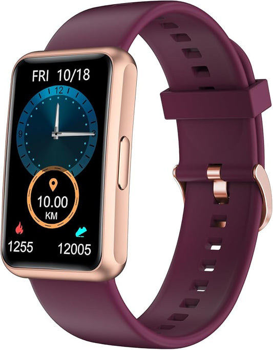 HUAKUA Fitness Tracker No Bluetooth No APP No Phone Needed, Fitness Watch for Men Women Parents