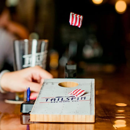 ACA American Cornhole Association Table Top Mini Cornhole Game Set