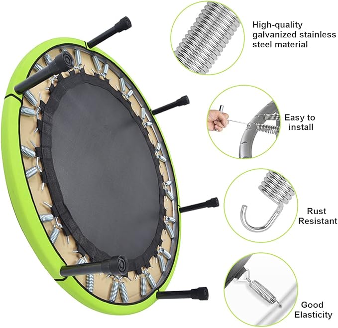 5 Pack 5.5 Inch Replacement Trampoline Springs Heavy Duty Stainless Steel Spring Tools Accessories