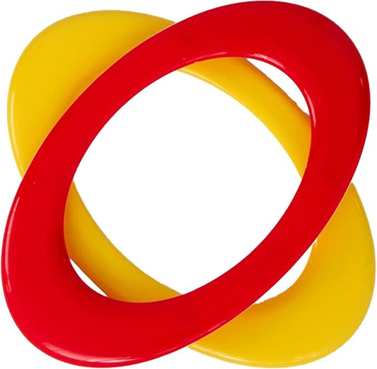 Double Wing Flyer – Aerodynamic Flying Disc for Families & Adults Playing Catch, Sports Toys for