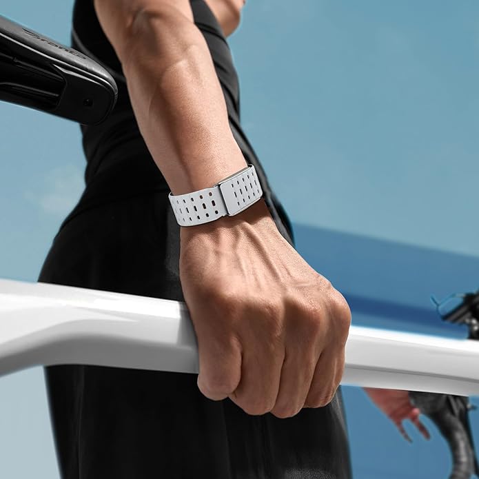 Silicone Bands Compatible with WHOOP 5.0 One and Peak, Adjustable Soft Comfortable Breathable Replacement Wristband for Whoop 5.0 Sleep, Accessory for Health & Fitness Wearable