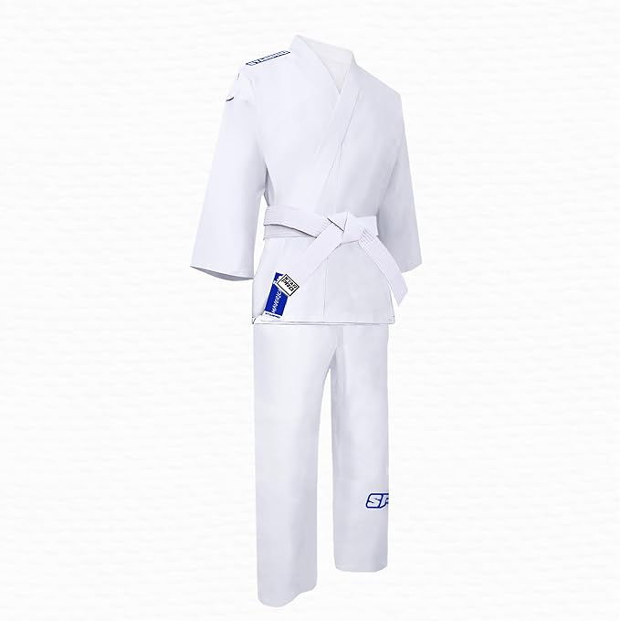 Starpro Karate Gi for Kids & Adults – Lightweight Uniform with Jacket Pants & Free Belt – Ideal for Beginners