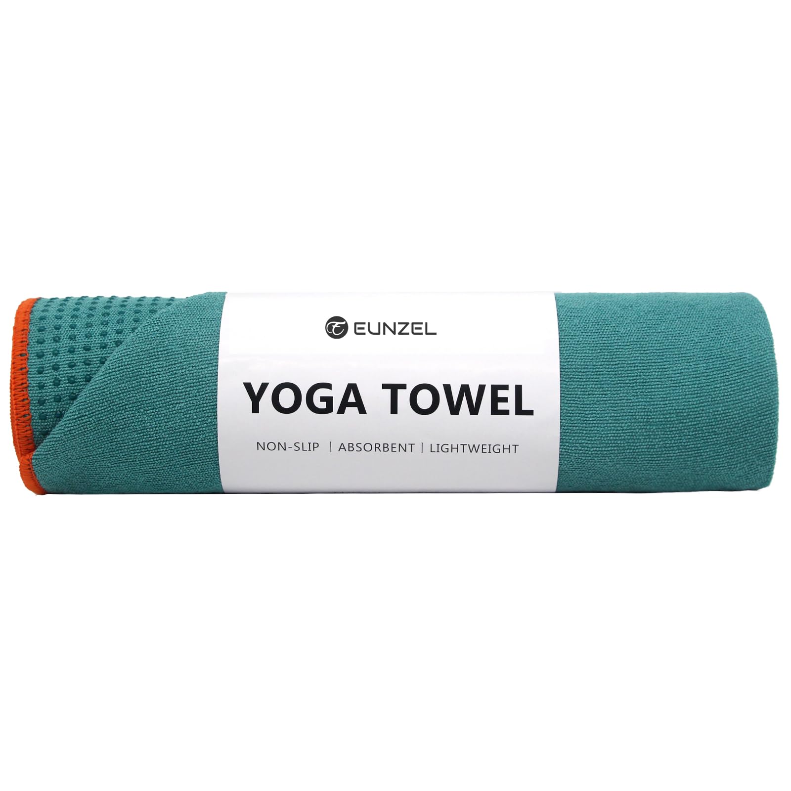 Eunzel Hot Yoga Towel - Microfiber Non Slip Yoga Mat Towel with Grip Dot Sweat Absorbent Towel for