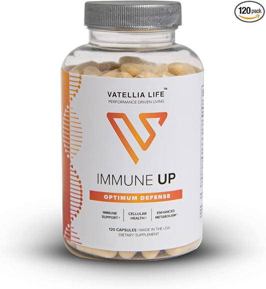 Immune Up High-Absorption Vitamin C, D3, A + Zinc | Immune Support | Improve Cellular Health |