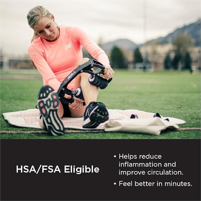 ROLL Recovery R8 (Carbon Black) - Deep Tissue Massage Roller