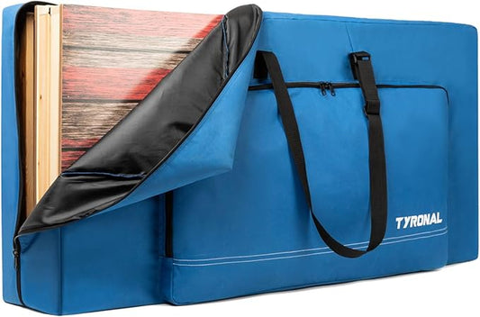 Cornhole Carrying Case Fits 4' x 2' Regulation Size Board, Cornhole Carrying Bag with Protective