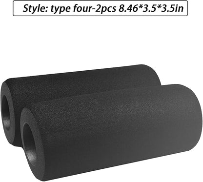 Foot Foam Pads Rollers Replacement(8.46 * 3.5 * 3.5in),Padding for Inversion Table, Workout Bench, Sits Ups Replacement Parts, Home Gym Accesories
