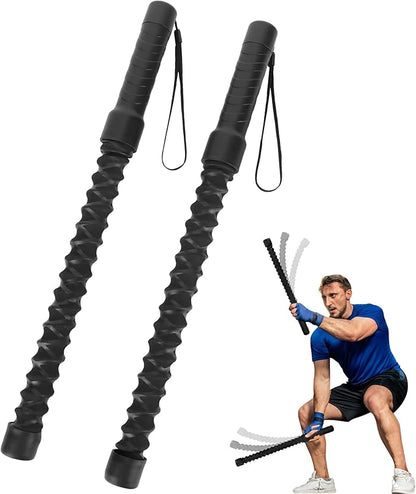 ASIEIT Ropeless Battle Ropes for Home Gym, Lightweight Battle Rope for Fitness Beginners, Portable Workout Ropes for Working Out, Durable Exercise Rope for Home Workout - 2PCS