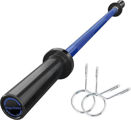 Barbell Bar for Weightlifting - 7FT Heavy Duty (1500LB/700LB), 4FT Short (500LB), 47" EZ Curl Bar - Fits 2" Standard Plates - Home Gym Strength Training