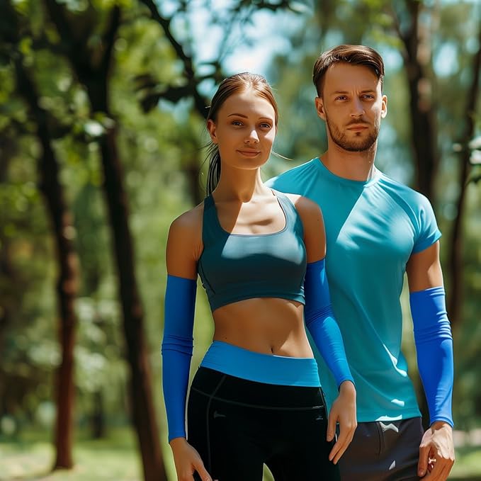 Bucwild Sports Baseball Arm Sleeve - Youth & Adult 1 Pair - Football Basketball Cycling Tennis