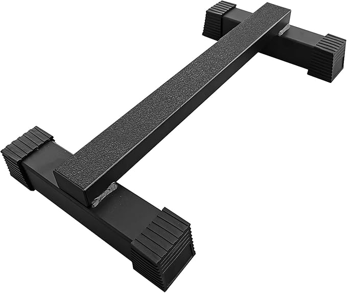 Steel Calf Raise Bar, Standing Machine for Stretching, Squat, Foot Stretch, Anti-Slip Solid Block (Calf Raise BAR 2)