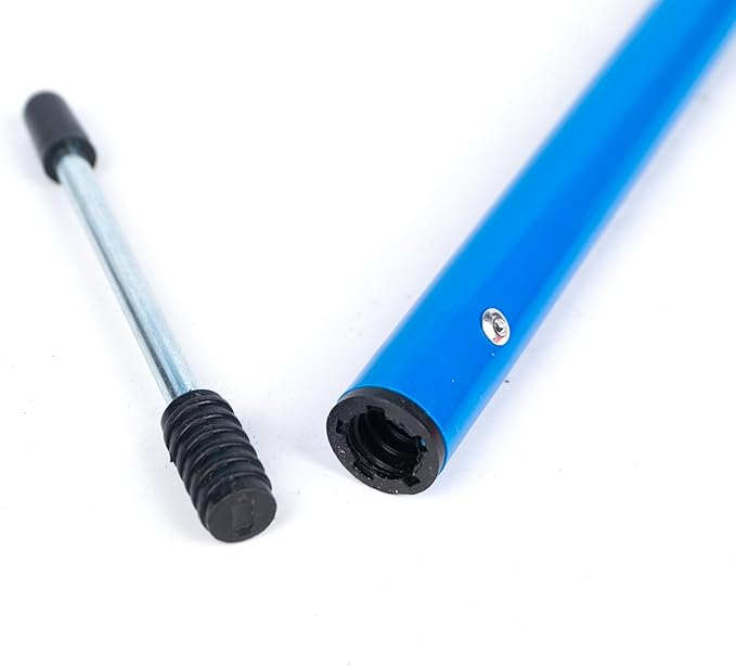 6 Pcs 5FT Adjustable Agility Training Poles for Soccer,Basketball,Football,Dog,Horse Training-Speed and Agility Training Equipment Sports Training Sticks with Stainless Steel Ground Nails