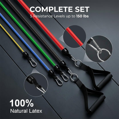 VEICK Resistance Bands, Exercise Bands, Workout Bands, Resistance Bands for Working Out with