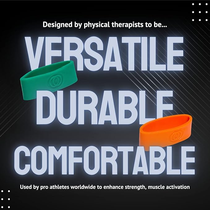 Pure Band - Latex-Free Professional Resistance Bands for Working Out, Stretching, Rehab, & Physical Therapy - Premium, Stretch Bands for Exercise & Recovery - Super Strong Exercise Bands