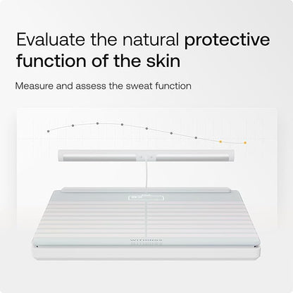 WITHINGS Smart Scales for Body Weight, FSA or HSA Eligible, Body Analysis, Fat Content, Muscle Mass, Bone Density, Visceral Fat, Bathroom Scale, BMI Scales Digital Weight and Body Fat, Bluetooth, WiFi