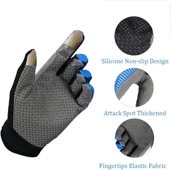 Ultimate Flying disc Gloves Ultimate Grip and Disc Gloves Breathable Non-Slip Sport Cycling Golf Glove, Improve Throws & Catches 1 Pair
