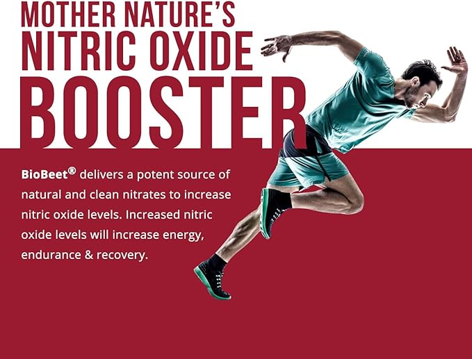 BioBeet® Beet Juice (Black Cherry Flavor) Max Strength 20x High Concentration than Beet Root Powder ??Organic, Cold-Pressed, USA Grown, Raw Form ??Nitric Oxide, Circulation Support (50 Servings)