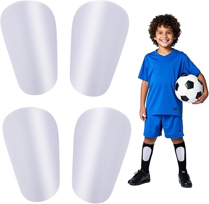 2 Pairs Mini Shin Guards Youth Soccer Tiny Shin Protective Pads Small Shin Guards Miniature Shin Pads Professional Protection for Soccer Players Kids Teenagers