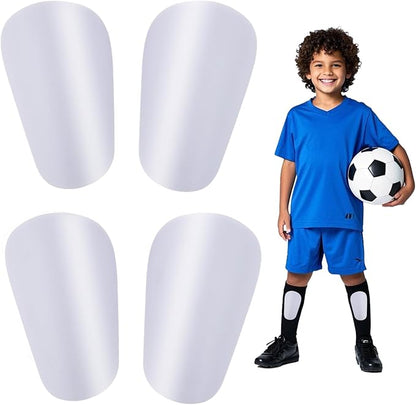 2 Pairs Mini Shin Guards Youth Soccer Tiny Shin Protective Pads Small Shin Guards Miniature Shin Pads Professional Protection for Soccer Players Kids Teenagers