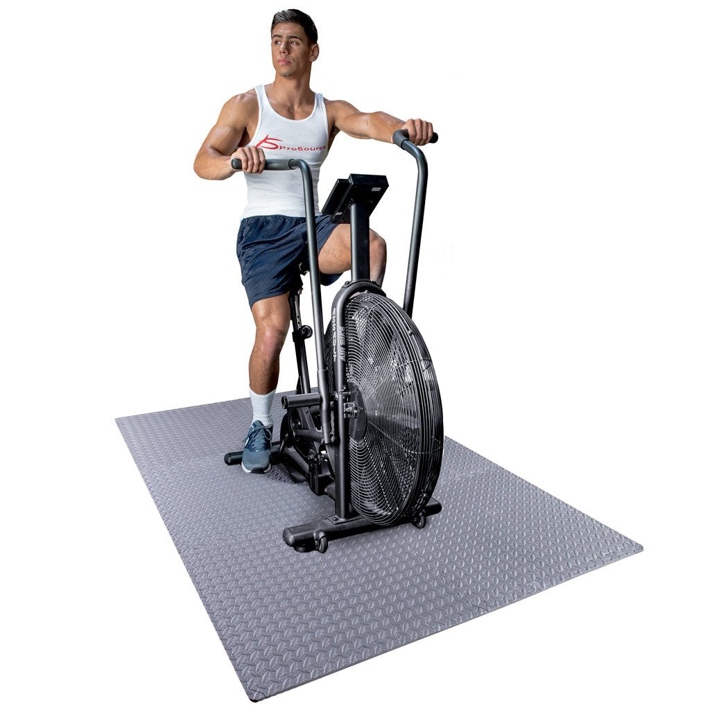 ProsourceFit Exercise Puzzle Mat ½-inch, EVA Interlocking Foam Floor Tiles for Home Gym, Workout