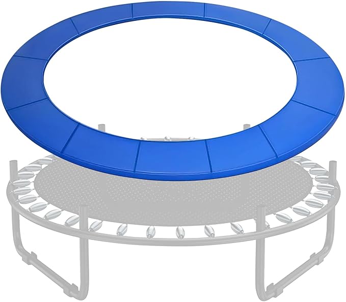 Trampoline Spring Cover Multicolor Safety Pad, 8ft 14ft 15ft Universal Trampoline Padding Replacement, Waterproof and Tear-Resistant Trampoline Accessories