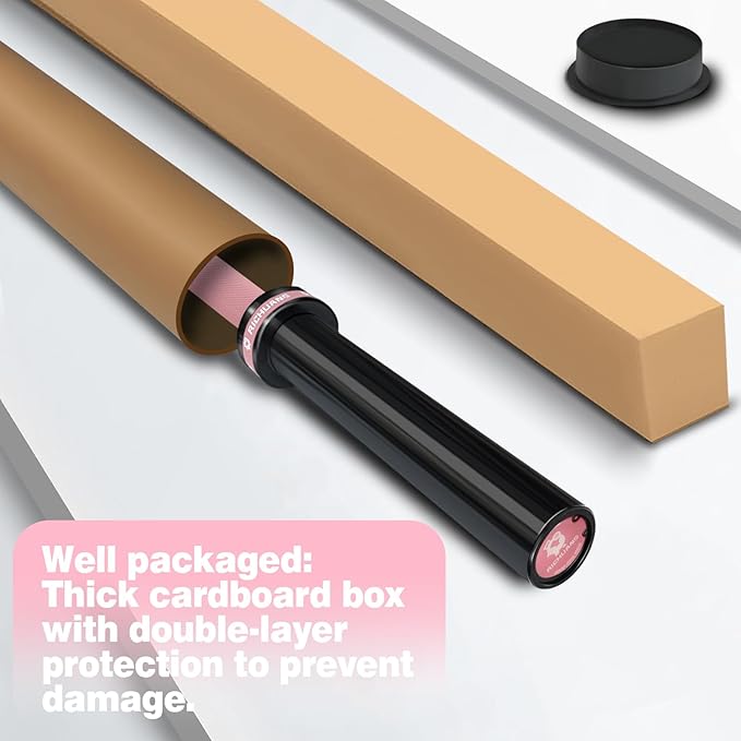 7ft Olympic Barbell, Weightlifting Barbell 28mm 45lb - 500/700/1000lbs Capacity with Smooth Spinning Sleeves, Olympic Bar Fits 2" Olympic Plates, for Snatch Clean Jerk - Home Gym Training