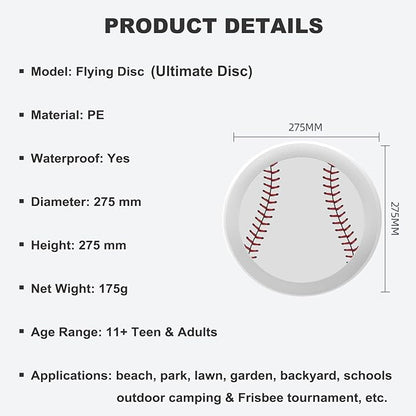 Blue Outdoor Flying Disc Bald Eagle Ultimate Disc 175g for Boys Girls Men Women Birthday Christmas