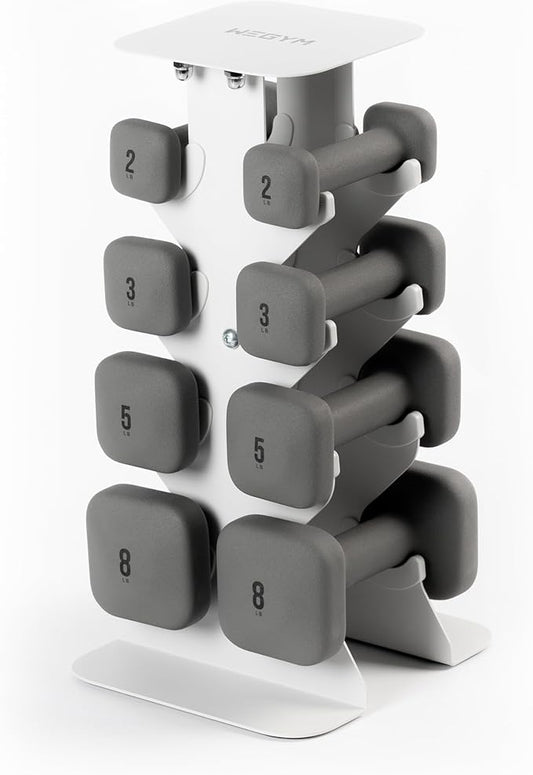 SafeGrip Dumbbells, Anti-Slip, Anti-Roll, Thick Handles, Free Weights, Square Dumbbells for Secure Workouts at Home, Weightlifting, and Personal Training