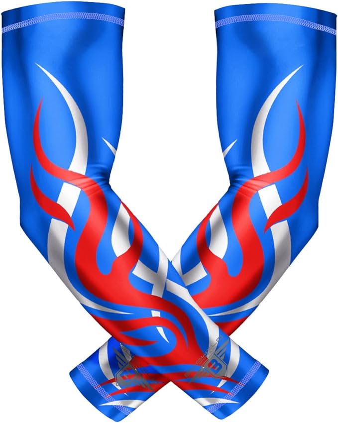 Bucwild Sports Baseball Arm Sleeve - Youth & Adult 1 Pair - Football Basketball Cycling Tennis