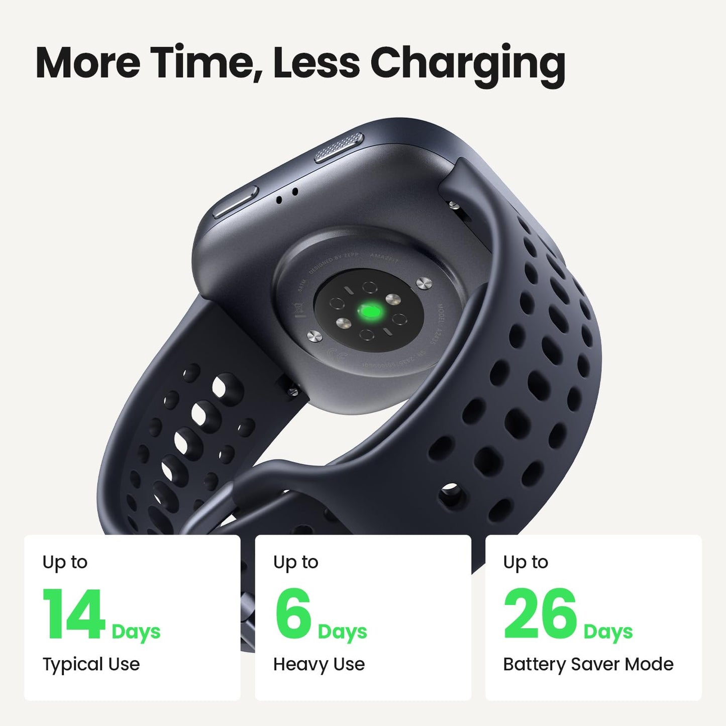 Amazfit Bip 6 Smart Watch, 1.97" AMOLED Display, GPS, iOS/Android