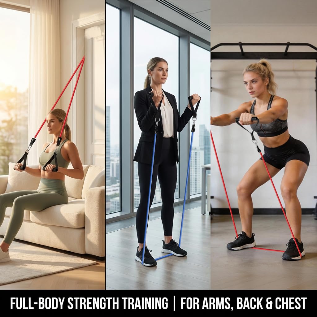 VEICK Resistance Bands, Exercise Bands, Workout Bands, Resistance Bands for Working Out with