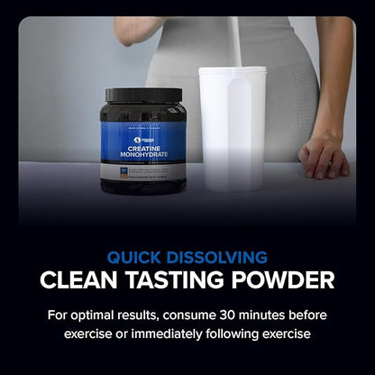 Creatine Monohydrate Powder - NSF Certified for Sport Creatine Supplement to Support Muscle