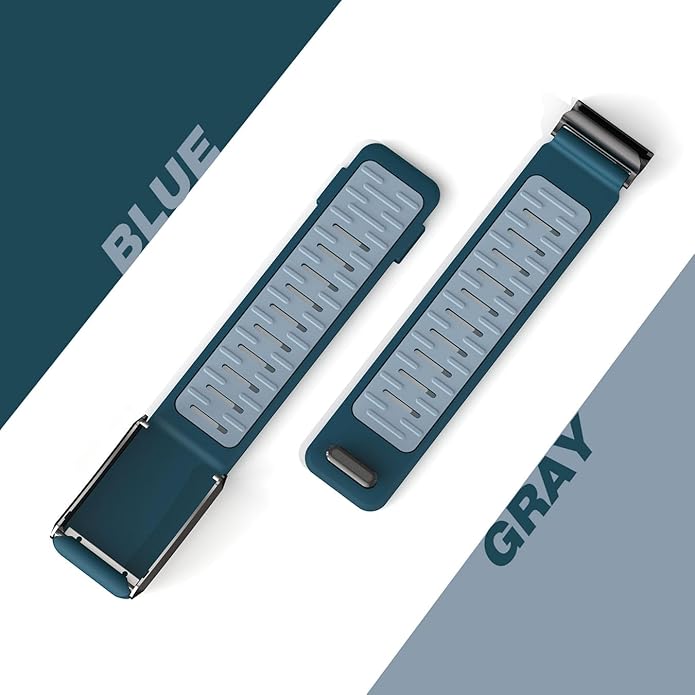 Men Women Soft Silicone Wristband Compatible with Whoop 4.0 Band Strap, Replacement Adjustable Breathable Sport Band for Whoop 4.0 & U-shaped Metal Frame