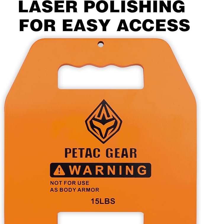 PETAC GEAR Tactical Weights Plates For Weighted Vest For Men Workout,5/10/15/20 LBS Weight Strength Training Vests Equipment Workout Gear