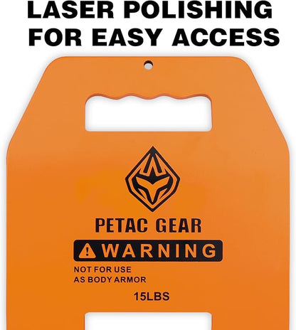 PETAC GEAR Tactical Weights Plates For Weighted Vest For Men Workout,5/10/15/20 LBS Weight Strength Training Vests Equipment Workout Gear