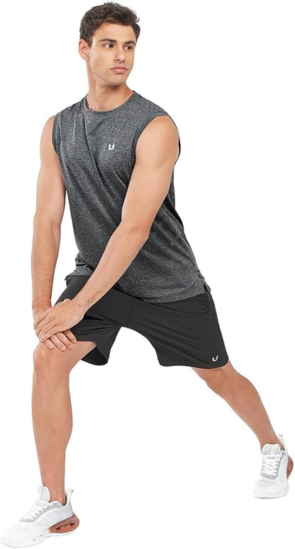 NORTHYARD Men's Athletic Workout Tank Top Running Gym Sleeveless Shirts Quick Dry Lightweight Training Sport Muscle Tank