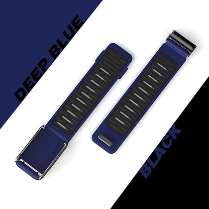 Men Women Soft Silicone Wristband Compatible with Whoop 4.0 Band Strap, Replacement Adjustable Breathable Sport Band for Whoop 4.0 & U-shaped Metal Frame