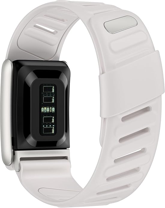 VeveXiao Rugged Comfort Silicone Wristband Compatible with WHOOP 5 | Whoop MG Band, Durable Soft Silicone Sports Loop Replacement Bands for Men Women with Metal Frame Connector