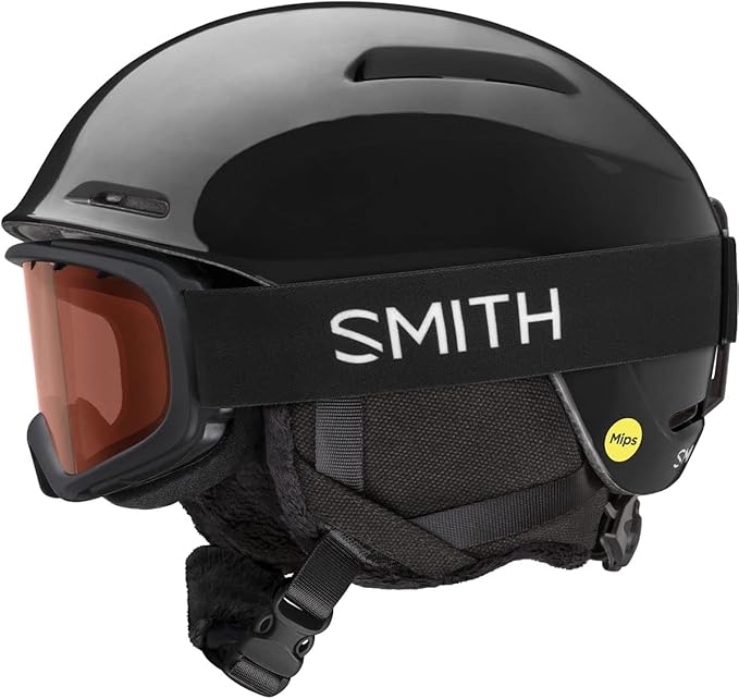 Smith Glide Jr. Helmet ??Youth Snowsports Helmet with MIPS Technology ??Lightweight Protection for Kids for Skiing & Snowboarding