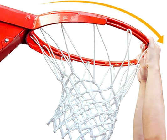 Professional 180º Heavy Duty Breakaway Basketball Rim，18 inch Single Spring Flex Rim Goal