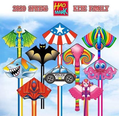 Kite for Kids Ages 3-5 4-8 & Adults, Flying Toys| Beach Toys| Outdoor Toys, Easy to Fly Butterfly Kites with Handle and 328FT Kite String, Large Kites for Boys Girls Birthday Gifts Party Favor Games